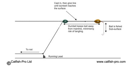 Catfish Pro Expert Extendable Carbon Dumbell Rig – Catfish-Pro Ltd
