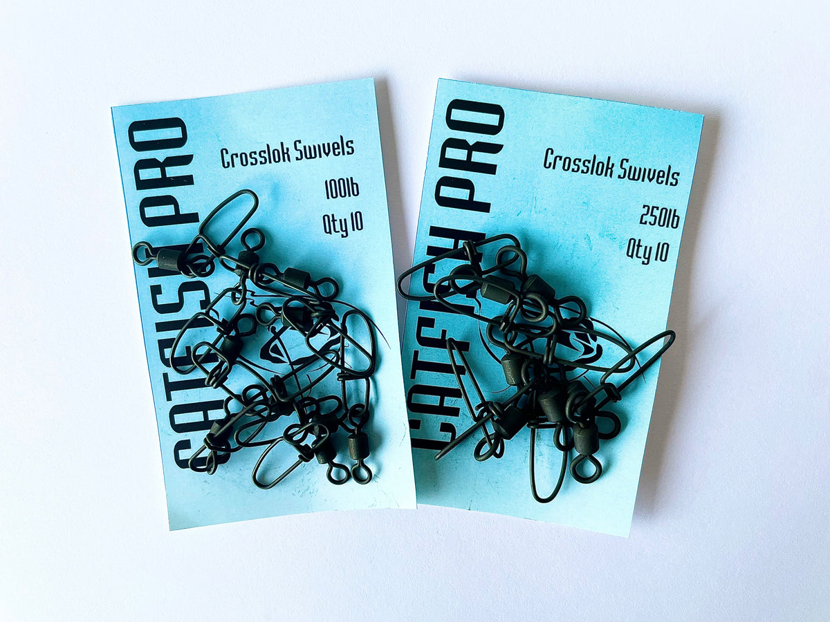 CatfishPro Crosslock Snap Swivels CatfishPro Ltd