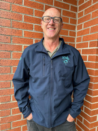 New Catfish Pro Soft  Shell Jacket Navy
