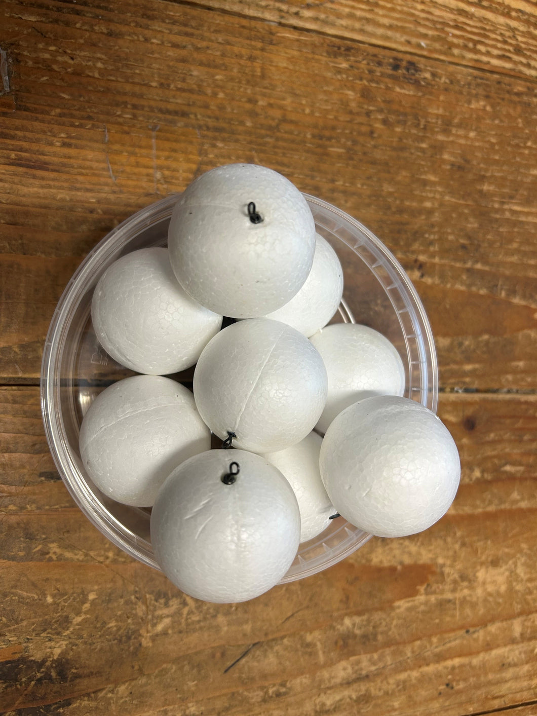 1.5in white polyball with swivel embedded special offer