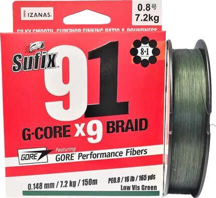 Sufix X91 Braid 95lb 300m